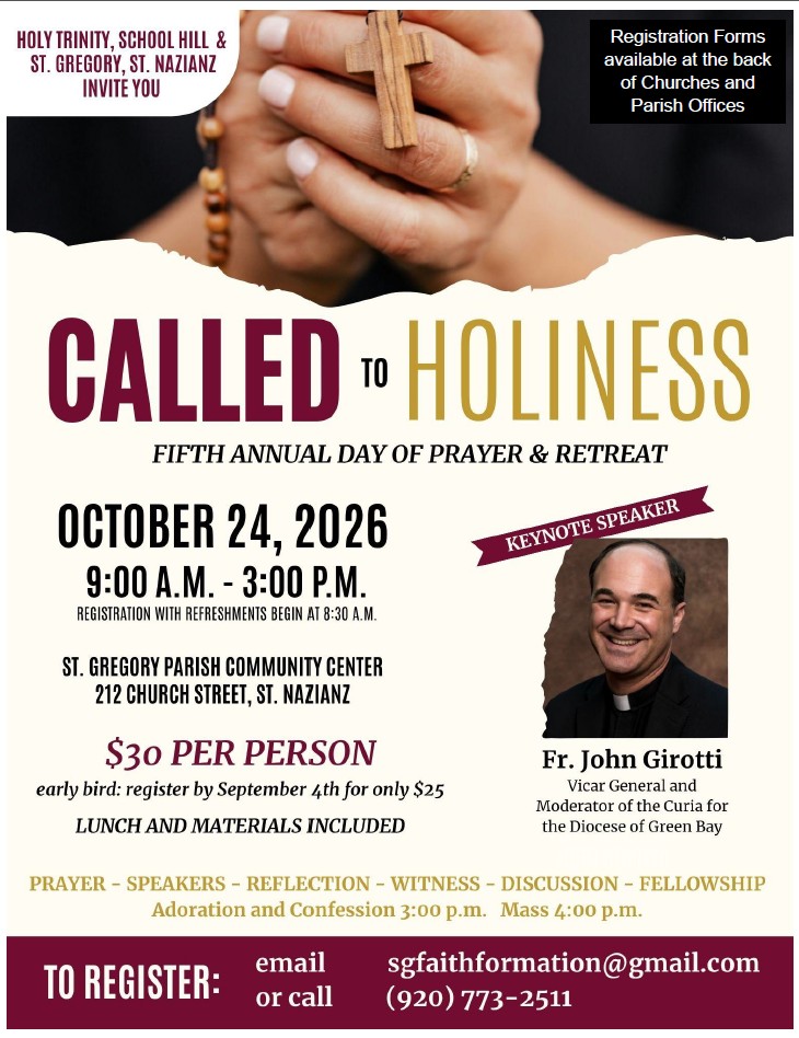 Day of Prayer and Retreat
