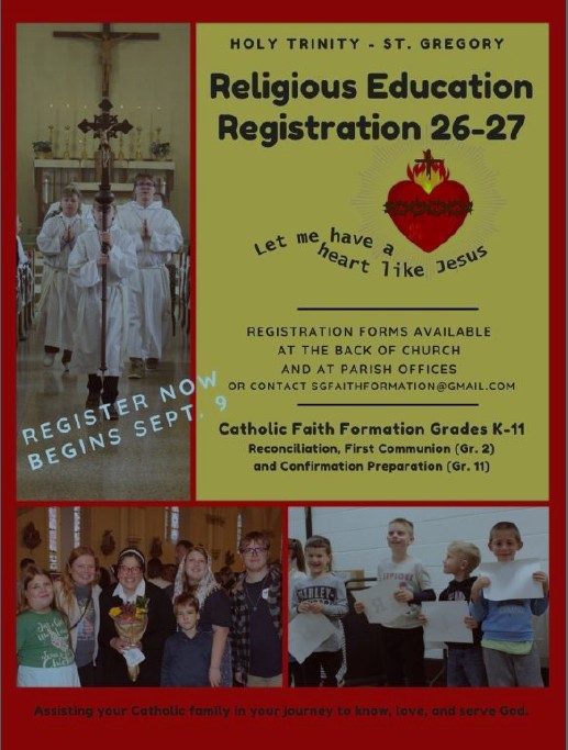 Religious Education Registration